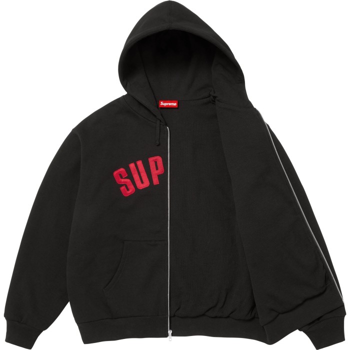 Supreme Arc Thermal Lined Zip Up Hooded Sweatshirt FZJK2311