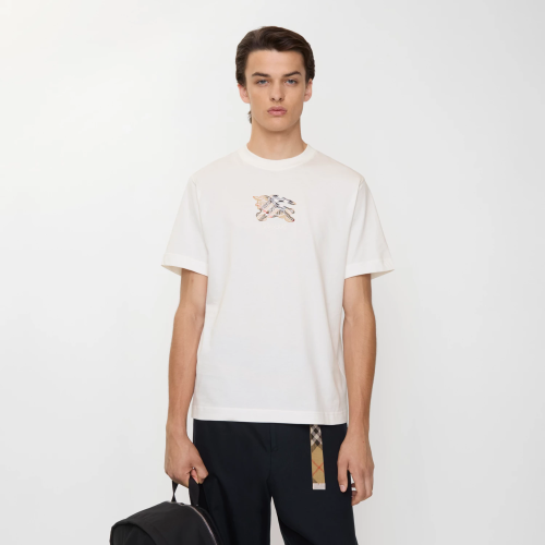 Burberry EKD Check Cotton T-shirt FZTX5419