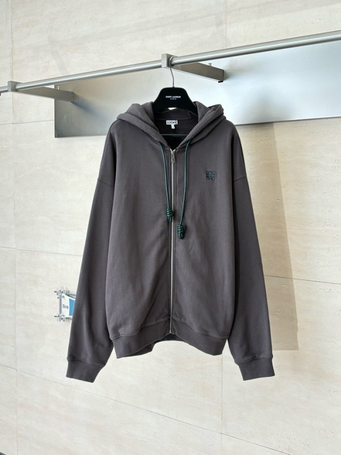 Loewe Anagram Zipper Hoodies FZWY1968