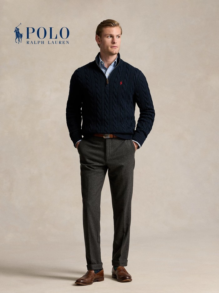 Ralph Lauren Half Zipper Sweater FZMY597