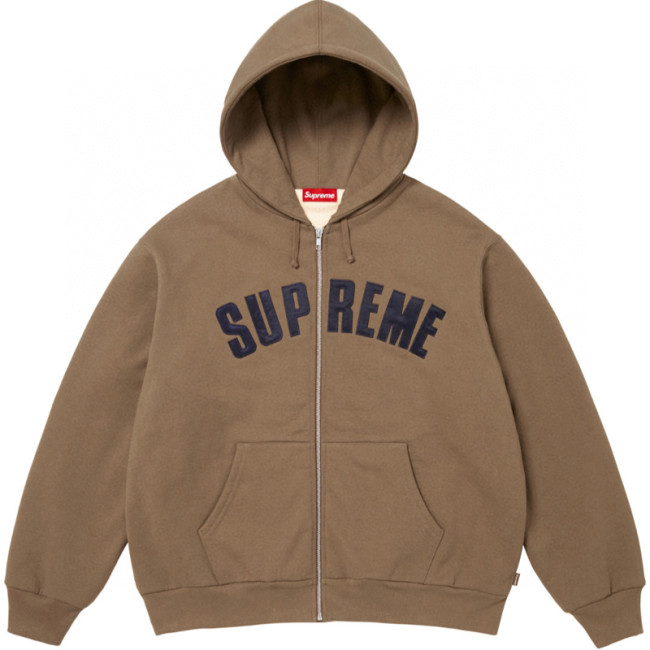 SUPREME 25FW ARC THERMAL LINED ZIP UP HOODED FZJK2332