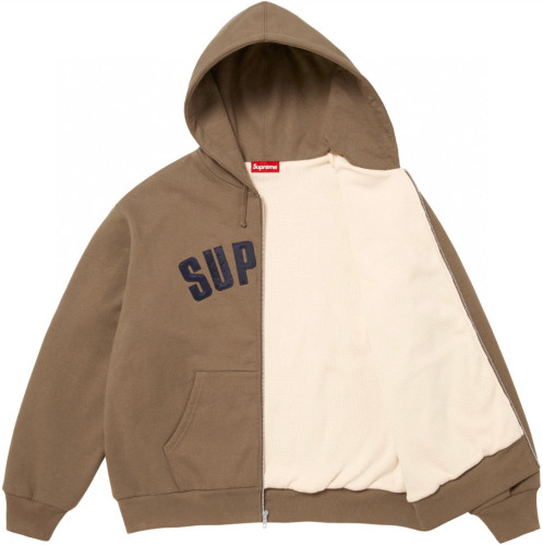 SUPREME 25FW ARC THERMAL LINED ZIP UP HOODED FZJK2332