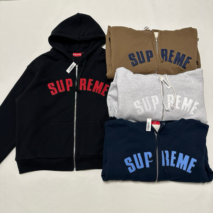 SUPREME 25FW ARC THERMAL LINED ZIP UP HOODED FZJK2332