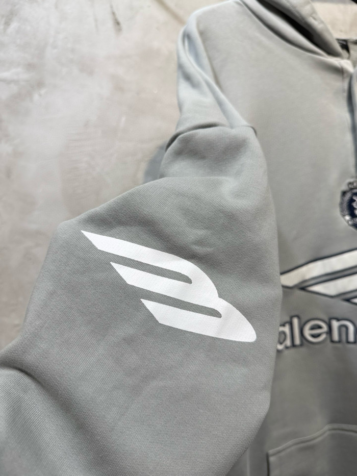 BALENCIAGA 3B FOOTBALL HOODIE FZWY1974