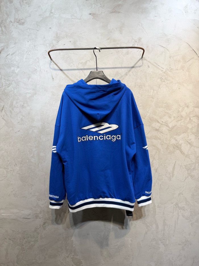 BALENCIAGA 3B FOOTBALL HOODIE FZWY1974