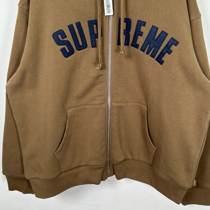 SUPREME 25FW ARC THERMAL LINED ZIP UP HOODED FZJK2332