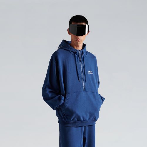 BALENCIAGA 3B SPORTS ICON HOODIE FZWY1976