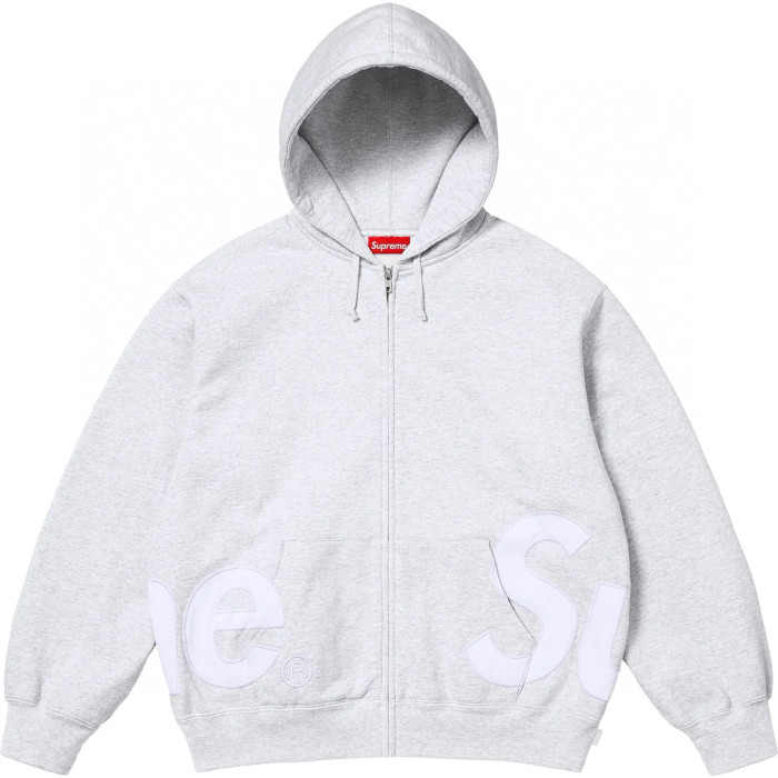 SUPREME Big Logo Zip Up Hooded Sweatshirt FZWY1978