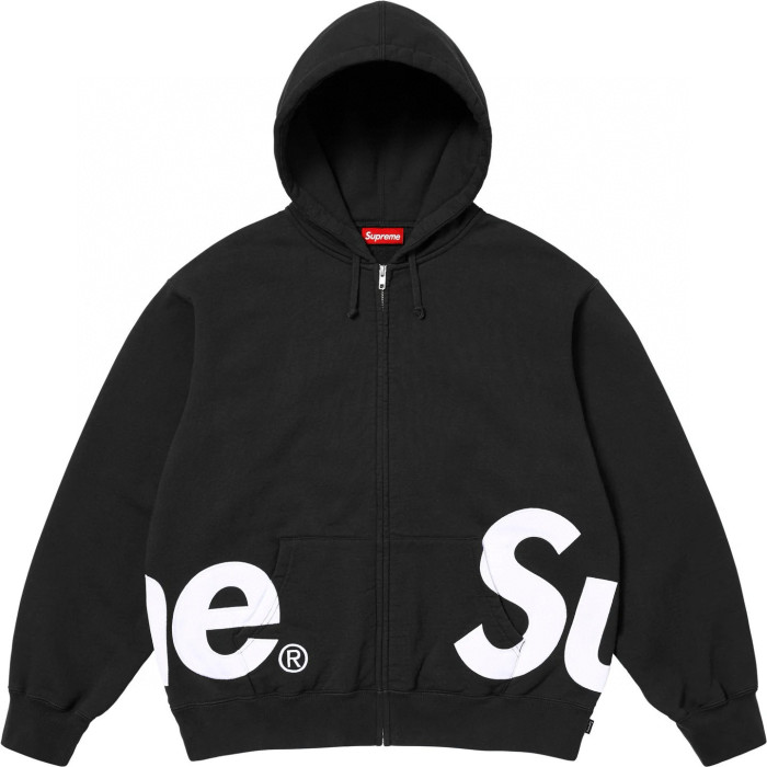 SUPREME Big Logo Zip Up Hooded Sweatshirt FZWY1978
