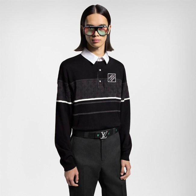LV MONOGRAM LS Polo tee FZTX5431