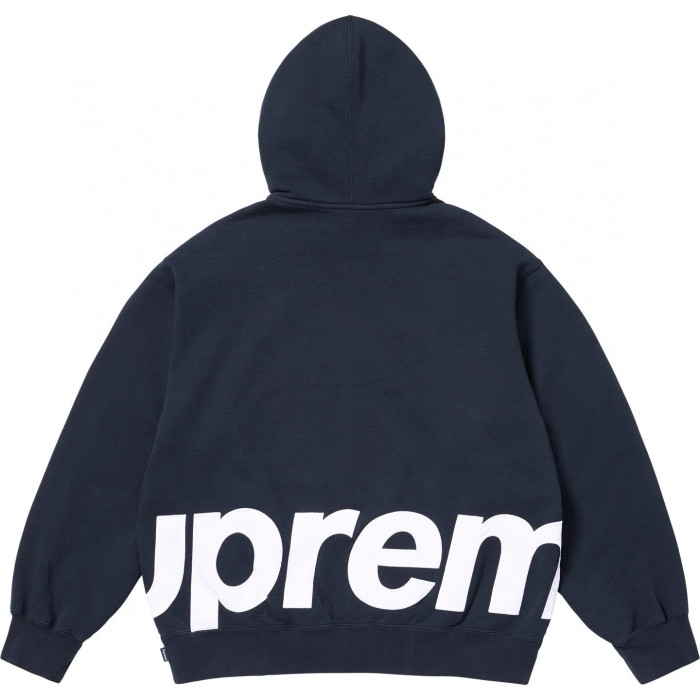 SUPREME Big Logo Zip Up Hooded Sweatshirt FZWY1978