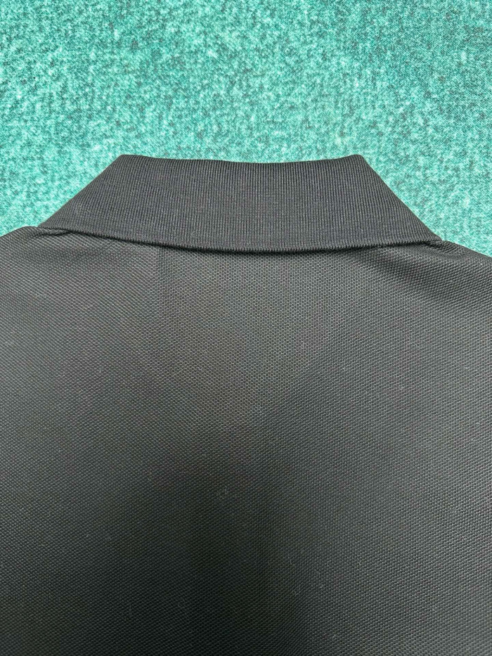 Burberry Metallic EKD Cotton Polo Shirt FZTX5432