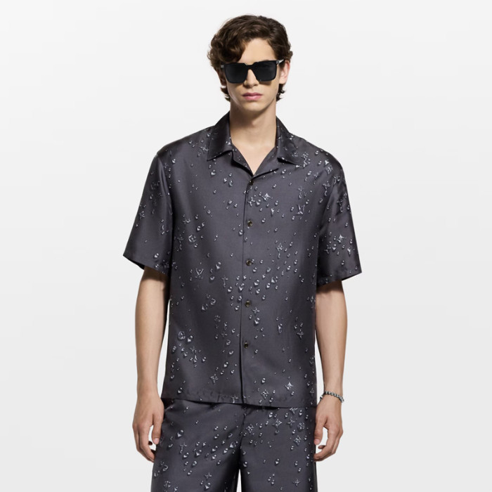 LV Monogram Waterdrops Shirts FZCS564