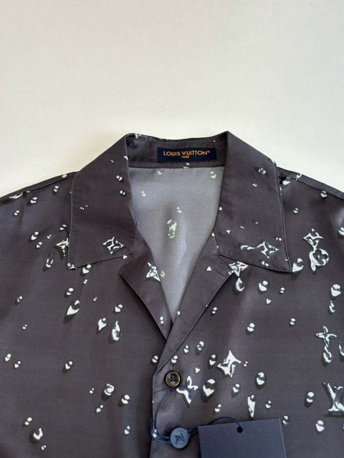 LV Monogram Waterdrops Shirts FZCS564