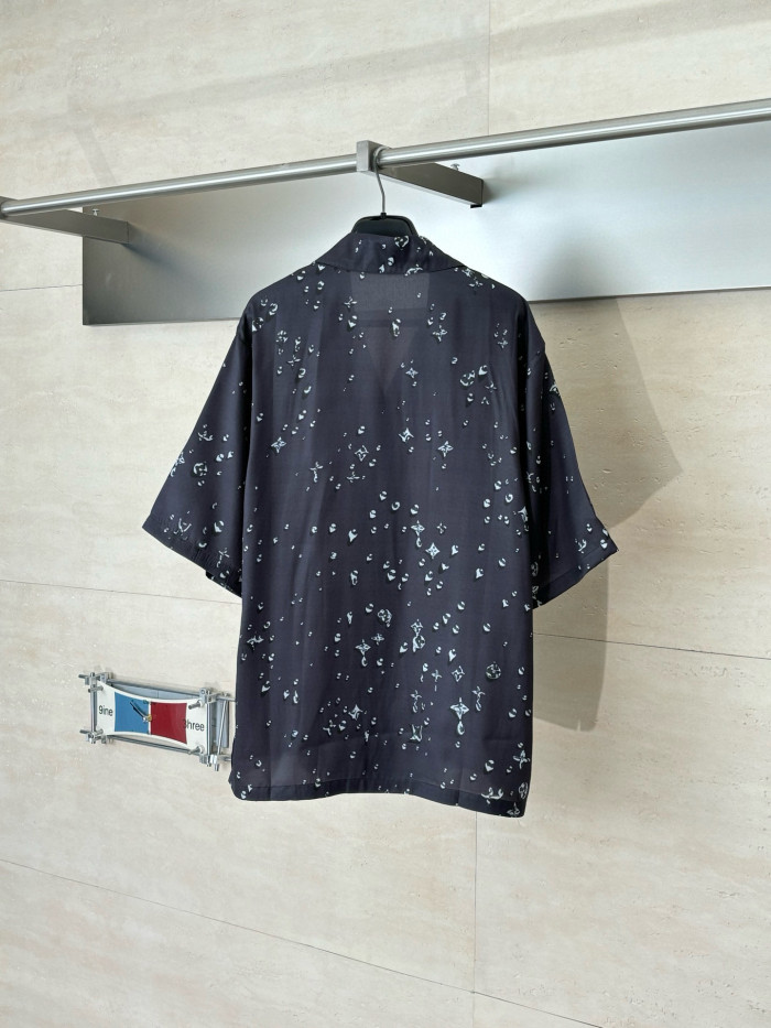LV Monogram Waterdrops Shirts FZCS564