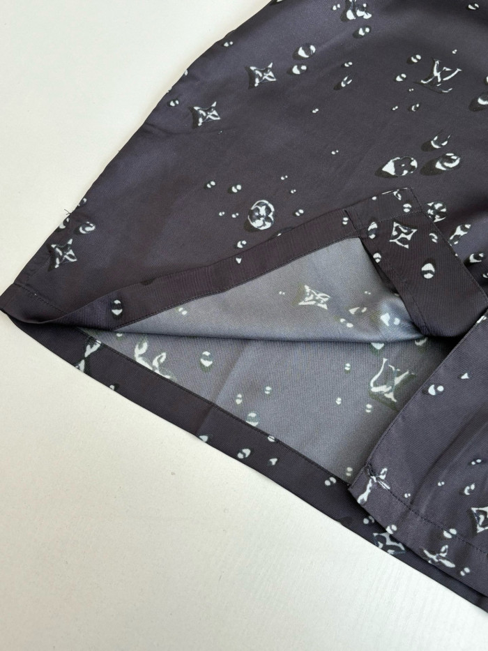 LV Monogram Waterdrops Shirts FZCS564