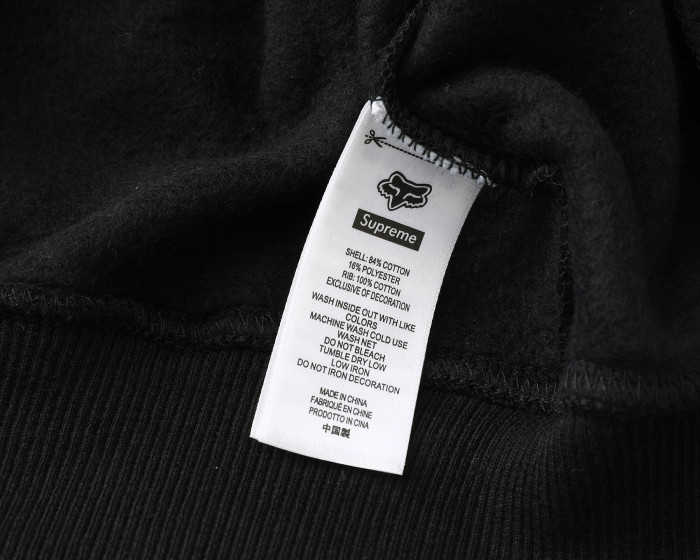 Supreme X Fox Racing FW25 WEEK9 ZIP UP Hooded Sweatshirt FZWY1986