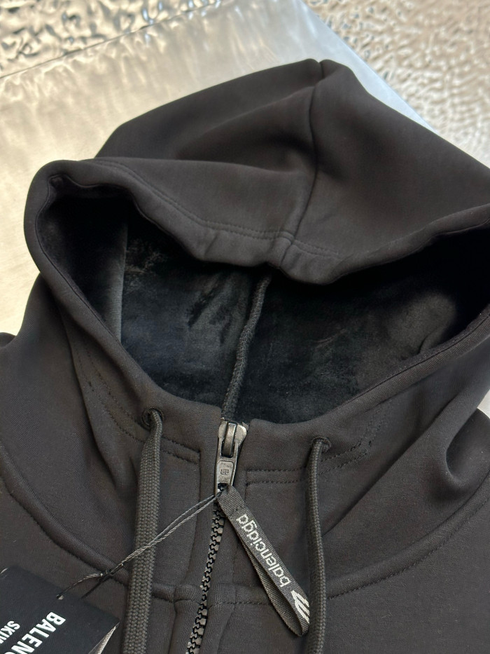 BALENCIAGA 3B SPORTS ICON ZIP HOODIE FZWY1985