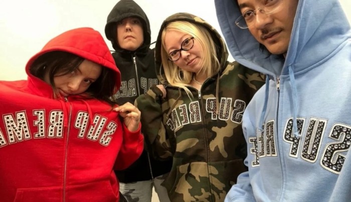 SUPREME B.B.SIMON ZIP UP HOODED FZWY1992