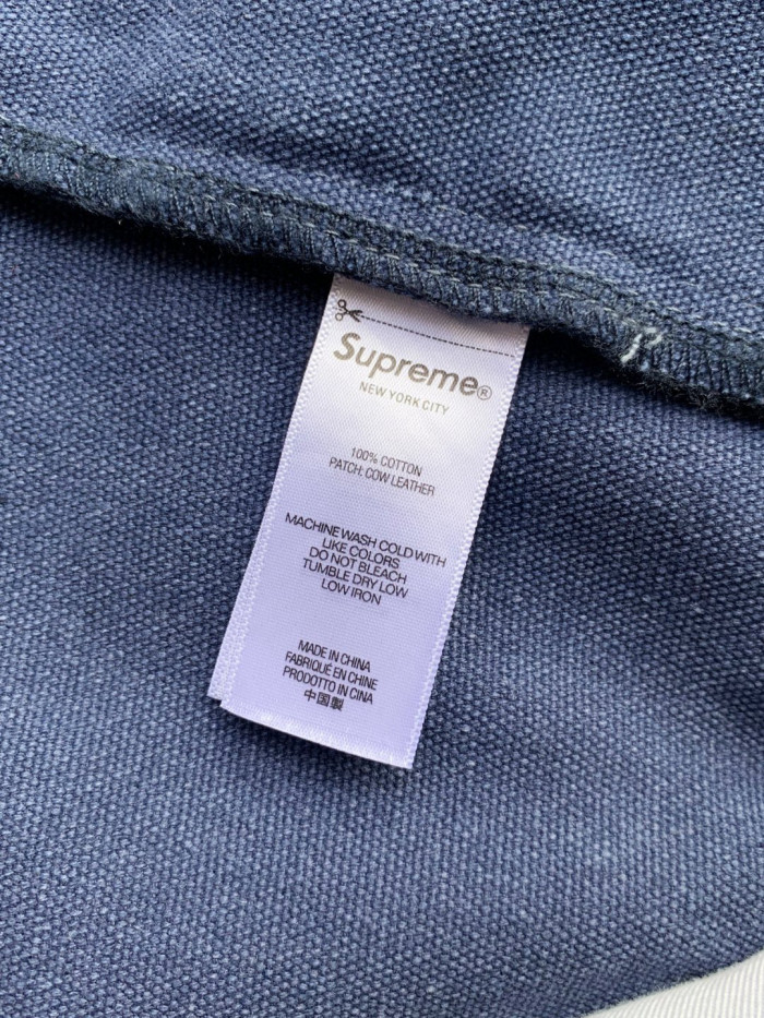 Supreme Old English Canvas Double Knee Painter Pant FZKZ1703