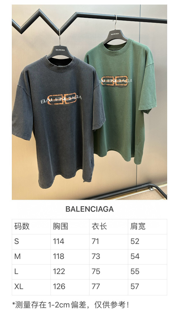 Balenciaga BB ICON STENCIL Tee FZTX5461