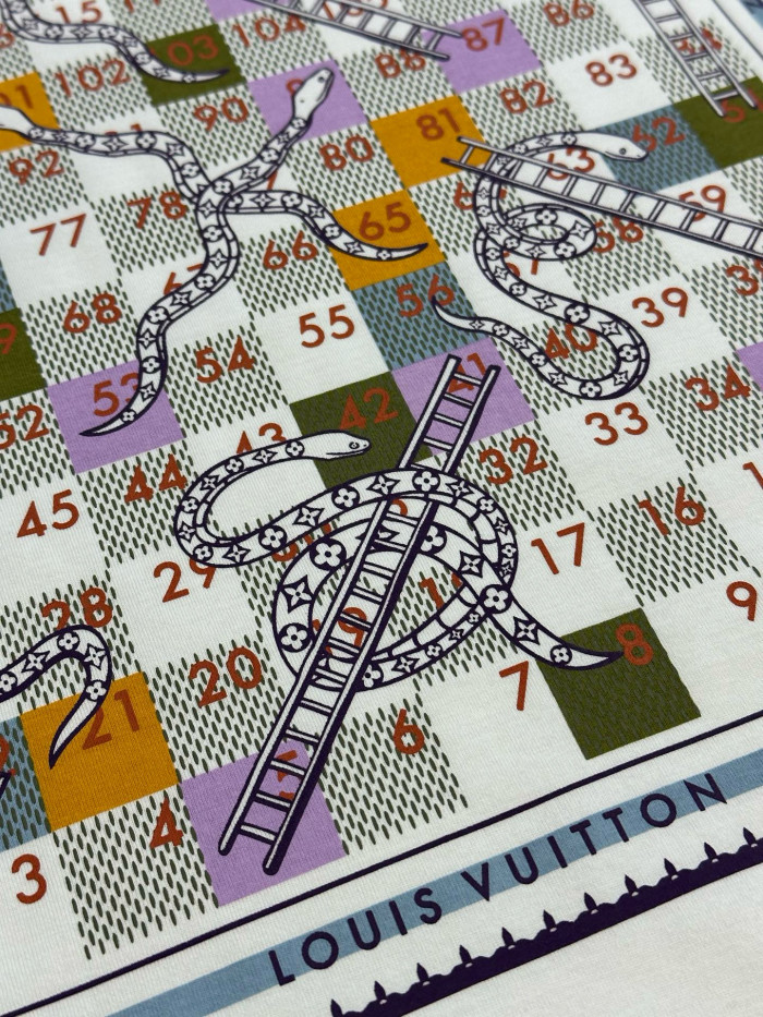 LV Snakes and Ladders tee FZTX5481