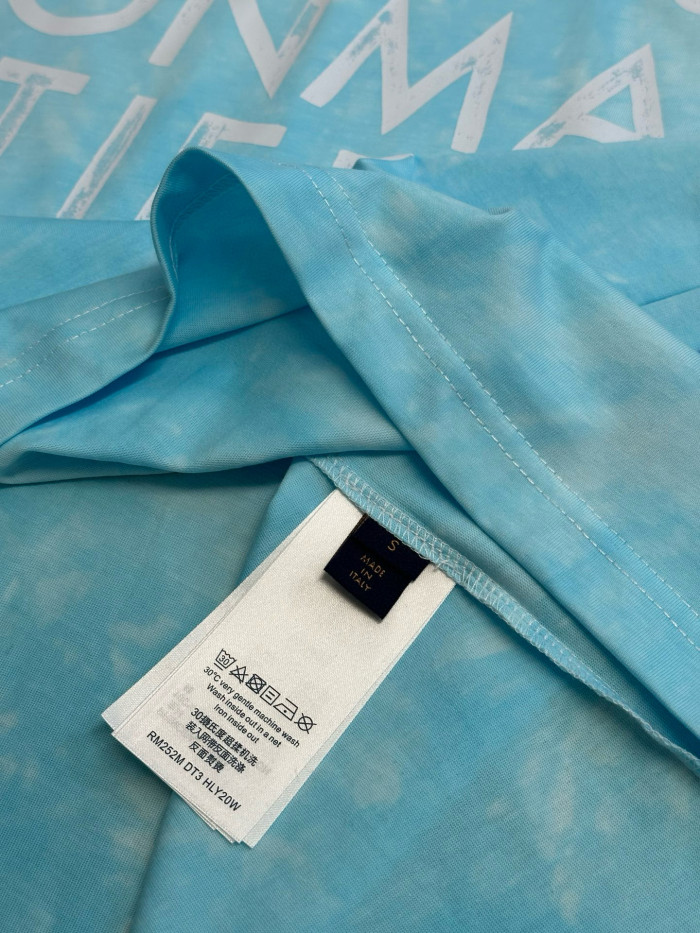 LV tie dye printed t-shirt tee FZTX5485