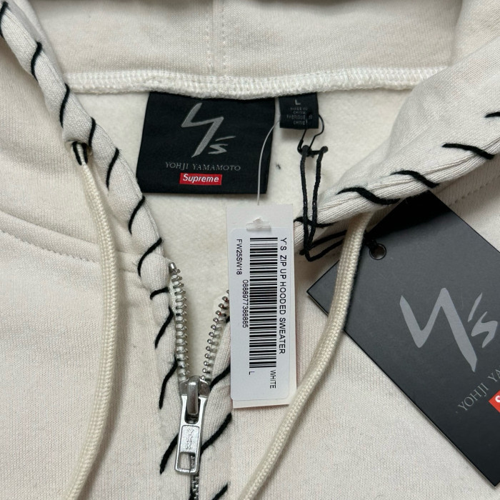 SUPREME Y'S ZIP UP HOODED FZWY2002