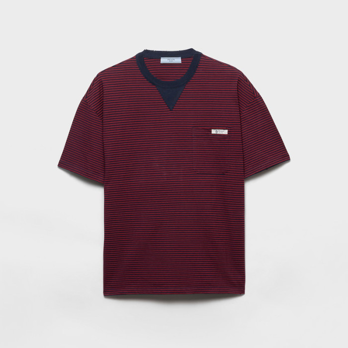 Prada stripe tee FZTX5497