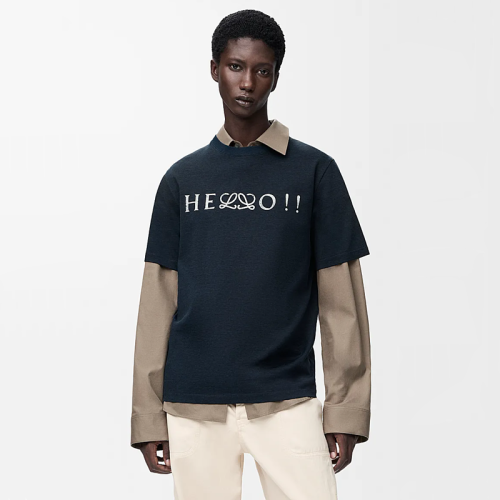 LOEWE Hello Anagram tee FZTX5520