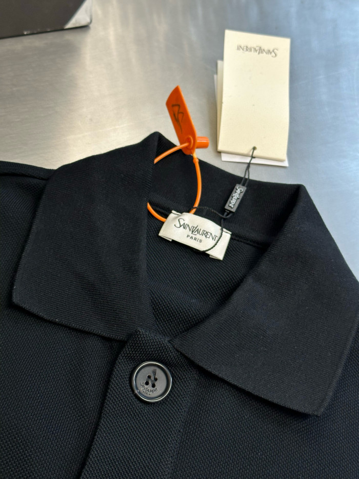 YSL SLP LE CASSANDRE polo tee FZTX5522