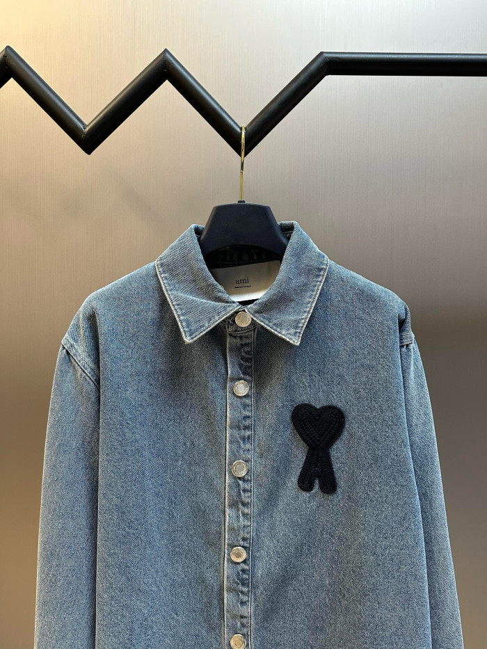 AMI Denim Shirts FZCS578