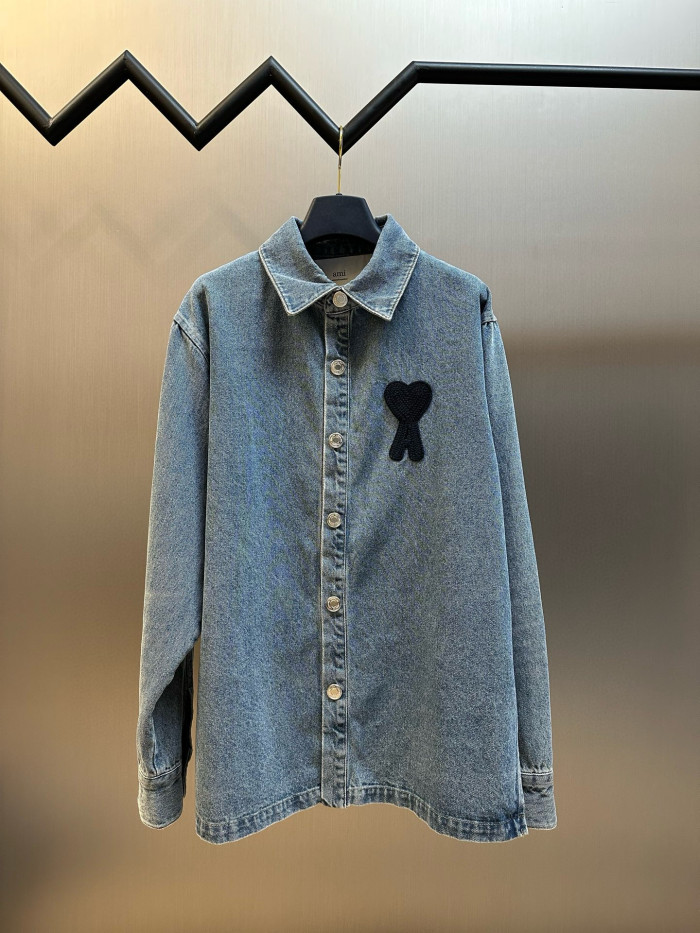 AMI Denim Shirts FZCS578