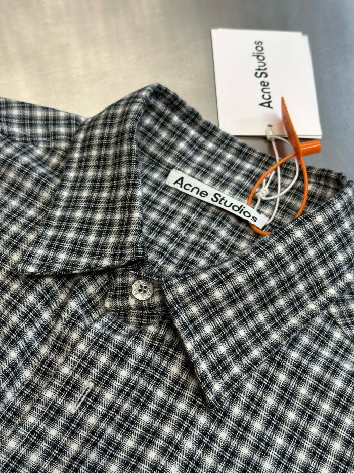 Acne studios flannel shirt FZCS577