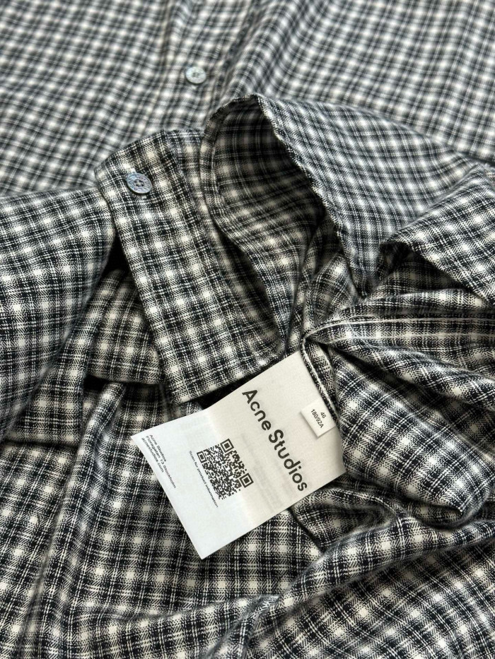 Acne studios flannel shirt FZCS577