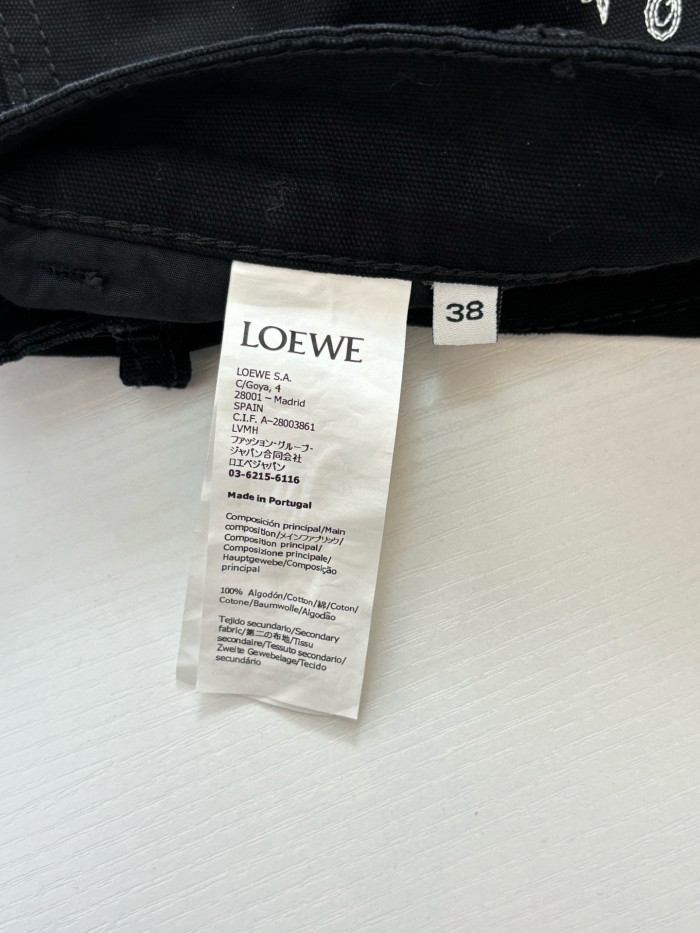 LOEWE X LOUIS WAIN Futurist Cat Jeans FZKZ1712