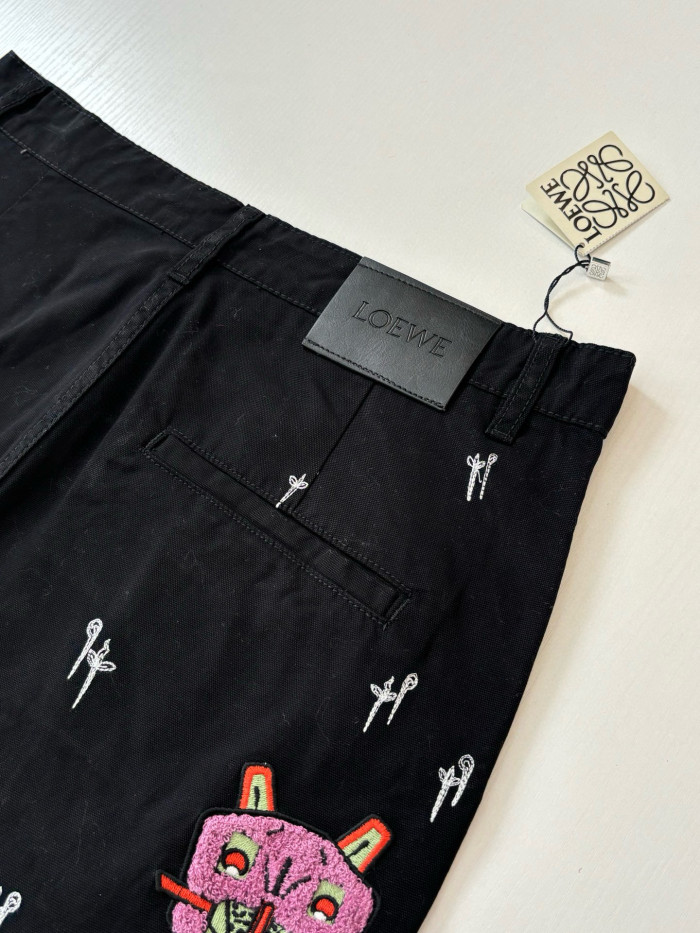 LOEWE X LOUIS WAIN Futurist Cat Jeans FZKZ1712