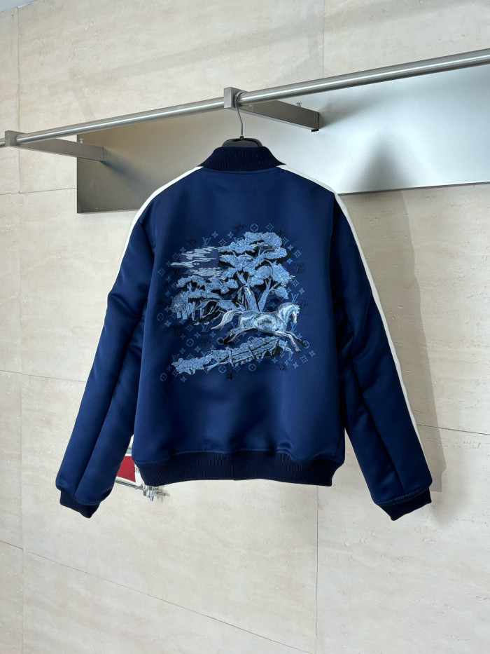 LV Monogram Horses Tapestry Jacket FZJK2408