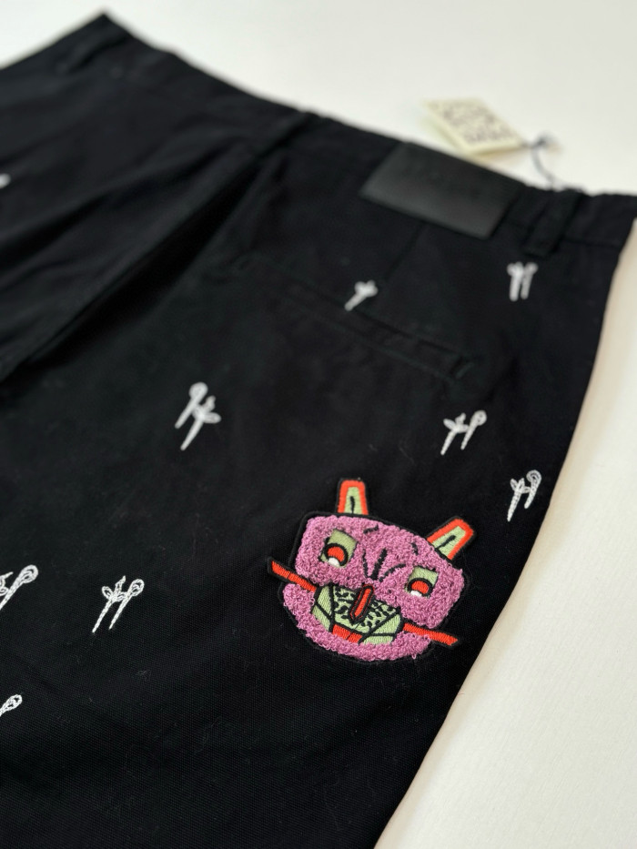 LOEWE X LOUIS WAIN Futurist Cat Jeans FZKZ1712