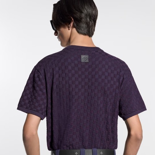 LV DAMIER jacquard tee FZTX5550