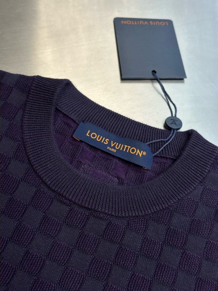 LV DAMIER jacquard tee FZTX5550