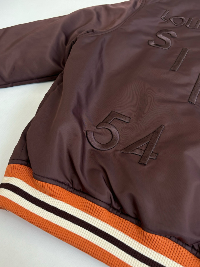 LV embellished bomber Jacket FZJK2411