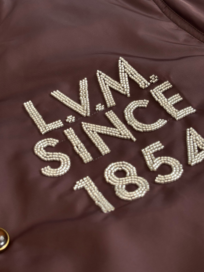 LV embellished bomber Jacket FZJK2411