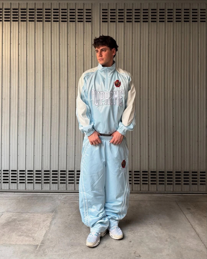 Supreme SS25 Satin Piping Pullover Jacket FZJK2416
