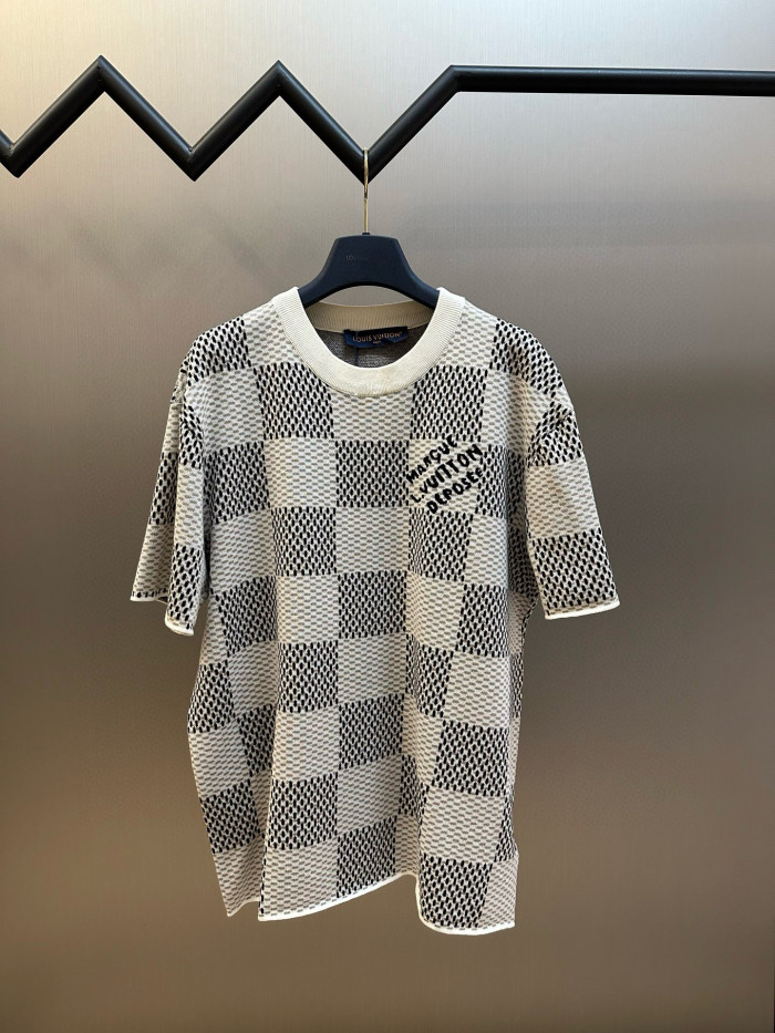 LV DAMIER Knitted tee FZTX5128