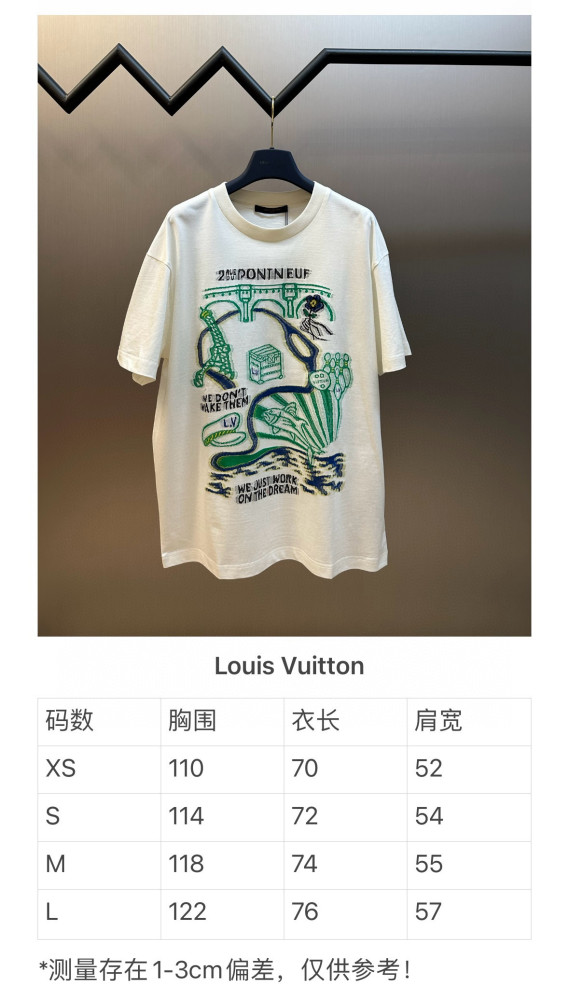 LV Pont Neuf Knitted tee FZTX5121
