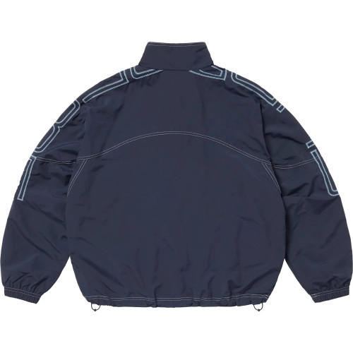 Supreme 25 SPELLOUT EMBROIDERED TRACK Jacket FZJK2415