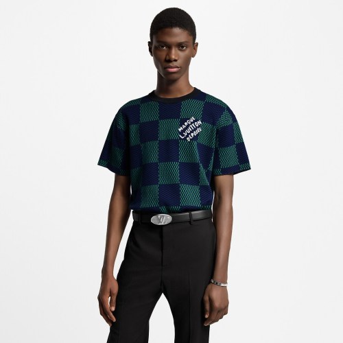 LV DAMIER Knitted tee FZTX4438