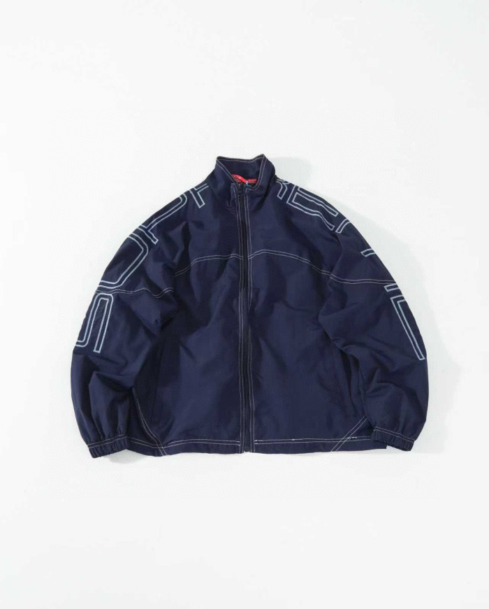 Supreme 25 SPELLOUT EMBROIDERED TRACK Jacket FZJK2415