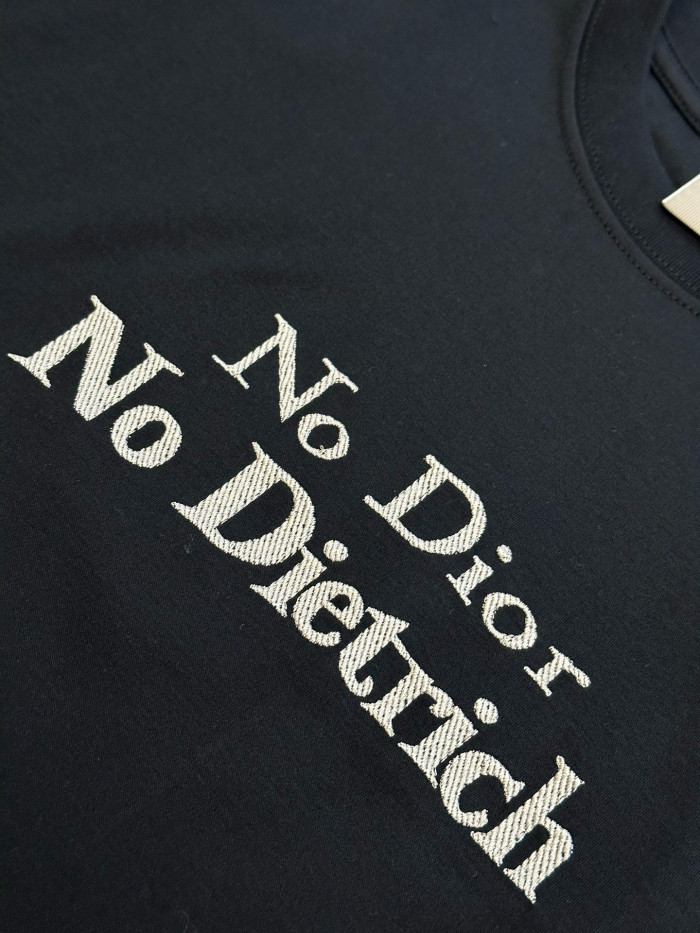 DIOR No Dior, No Dietrich tee FZTX5575